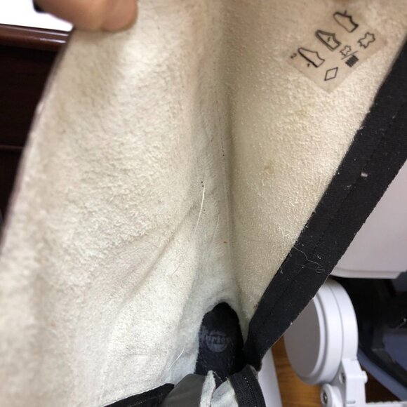 Dr Martens 20 EYE 1B60 - 1860 soft leather tall ZIP boots UK4 EU37 6US PEWTER - Picture 14 of 15